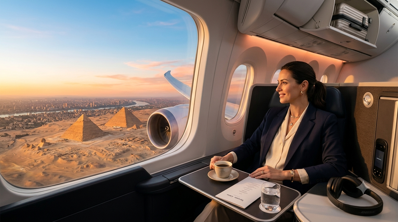 How Much Do Business Class Flights from Toronto to Cairo Cost?