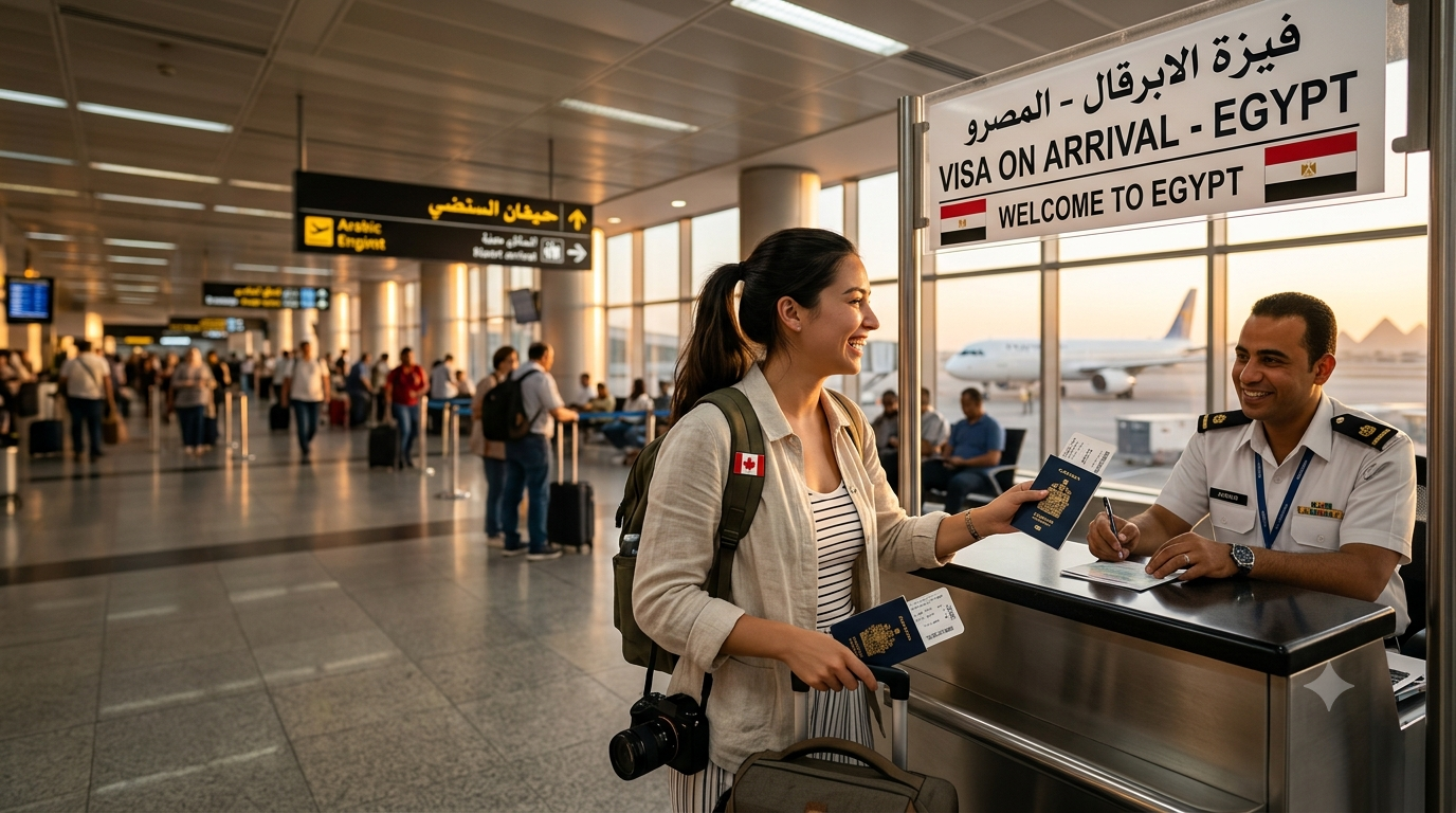 Can Canadian Passport Holders Get an Egypt Visa on Arrival?